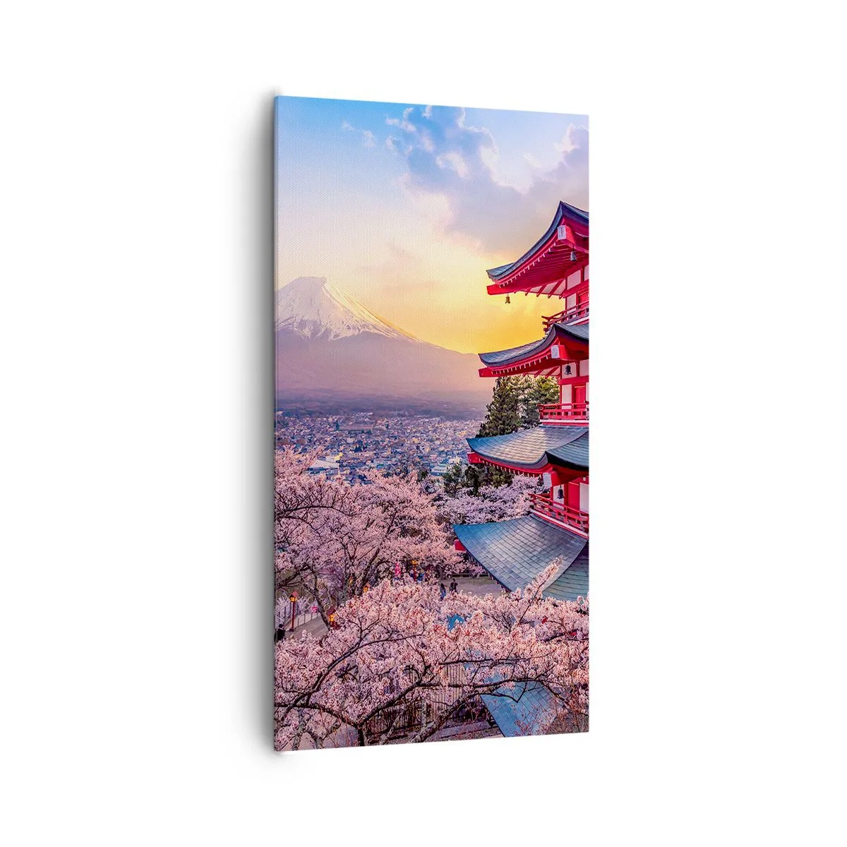 Schilderen op canvas - De essentie van de Japanse geest - 65x120 cm