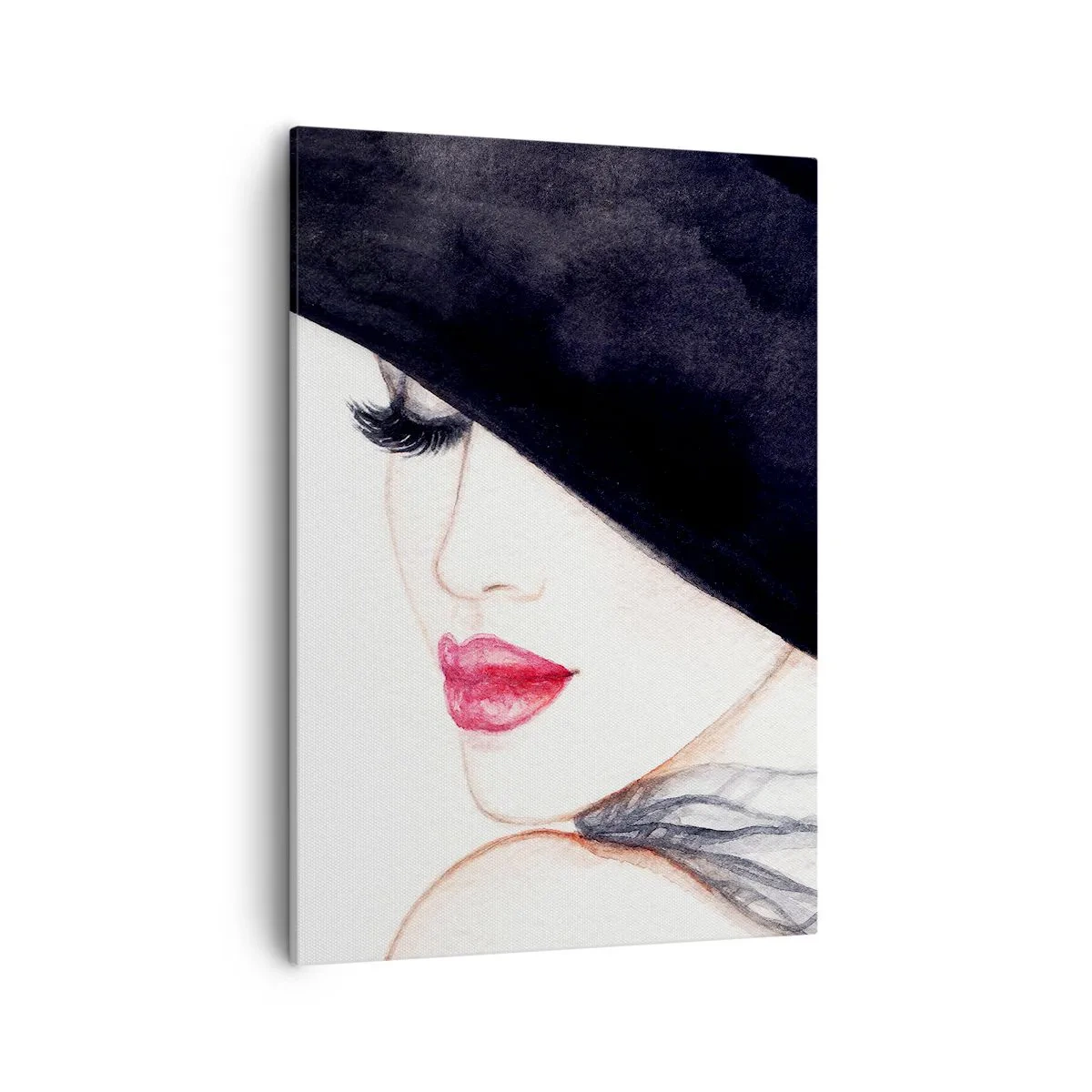 Schilderen op canvas - Elegantie en sensualiteit - 50x70 cm