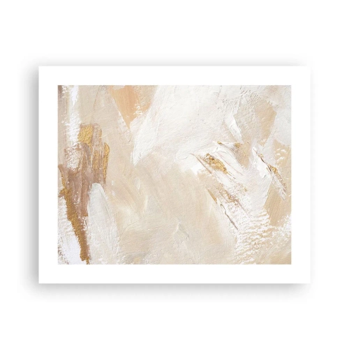 Poster - Pastelkleurige compositie - 50x40 cm