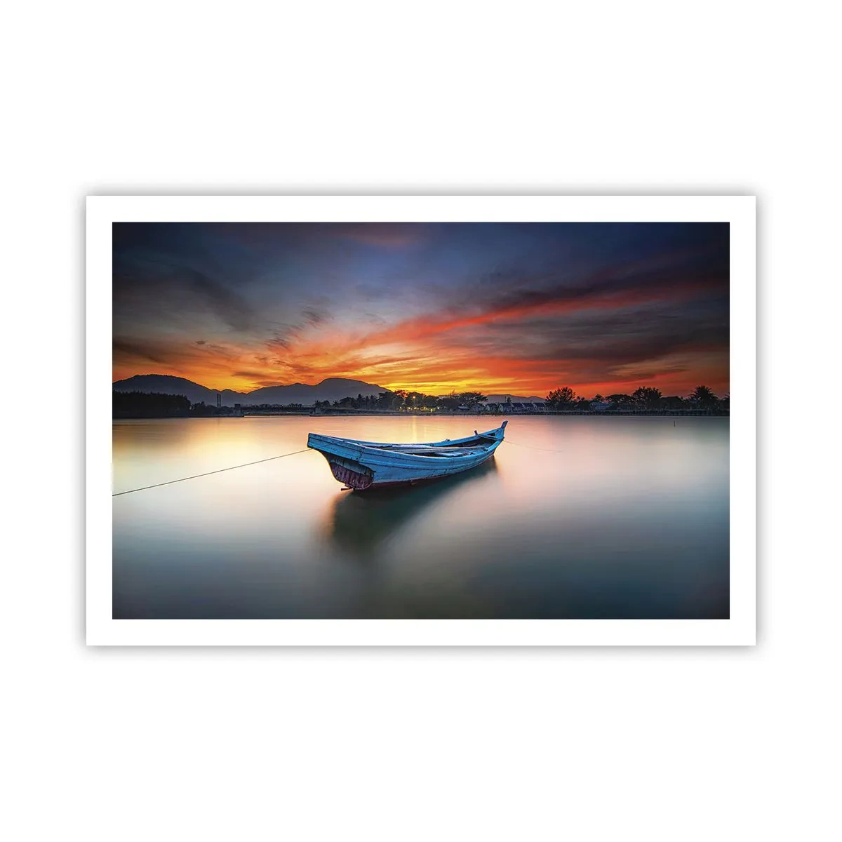 Poster - Een goede nacht komt eraan - 91x61 cm