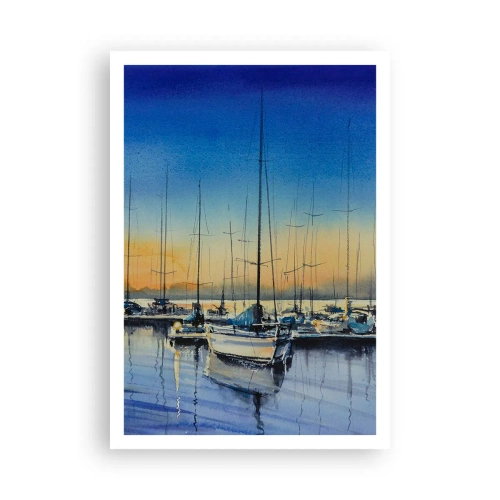 Poster - Einde van een goede dag - 70x100 cm