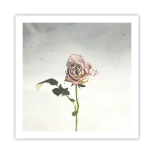 Poster - Begroeting van de lente - 60x60 cm