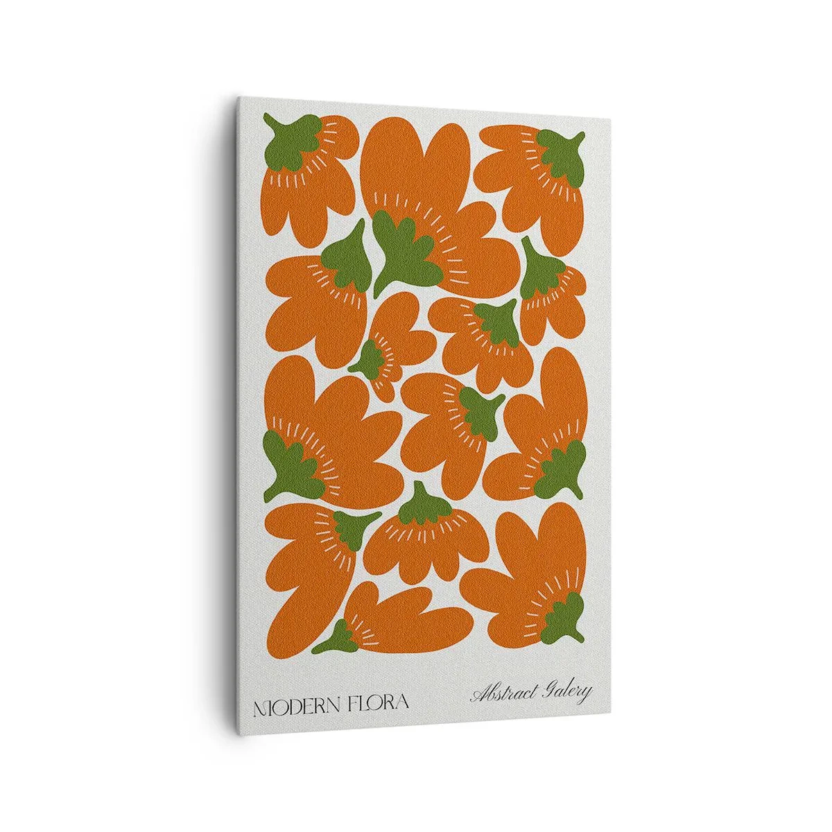 Schilderen op canvas - Uit het leven van bloemen - 80x120 cm