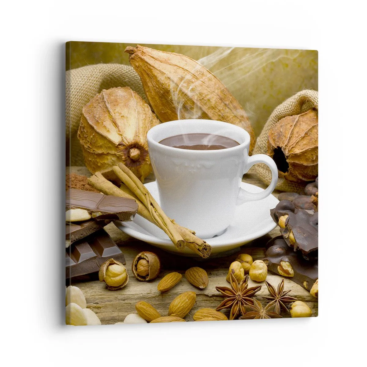 Schilderen op canvas - Voor sensatiezoekers - 40x40 cm