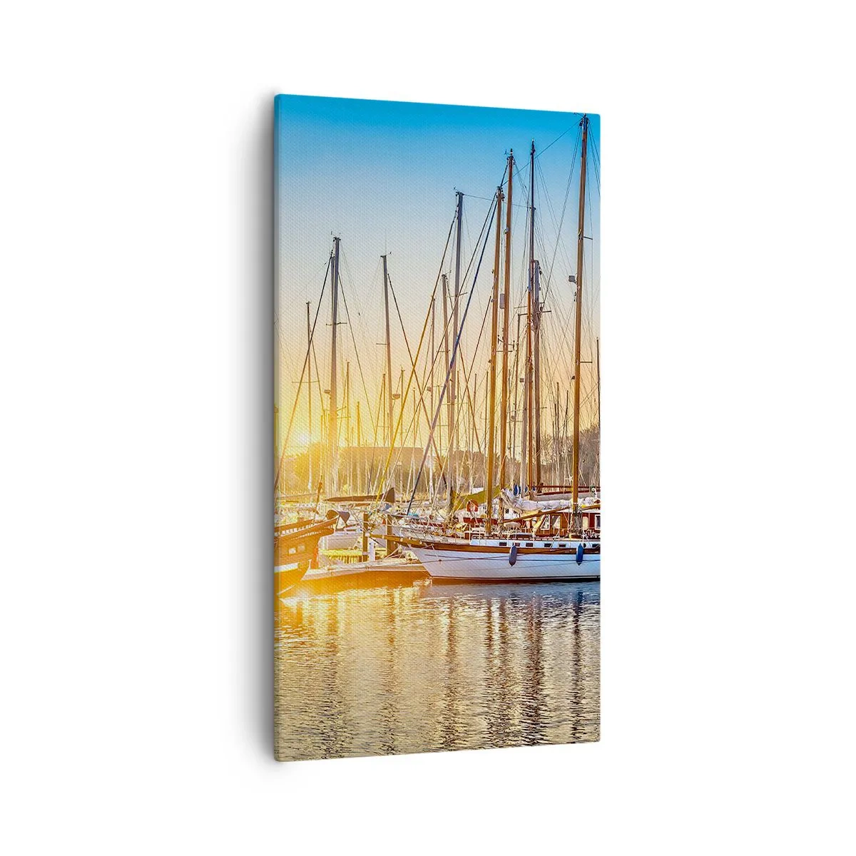 Schilderen op canvas - De wind moet ook slapen - 55x100 cm
