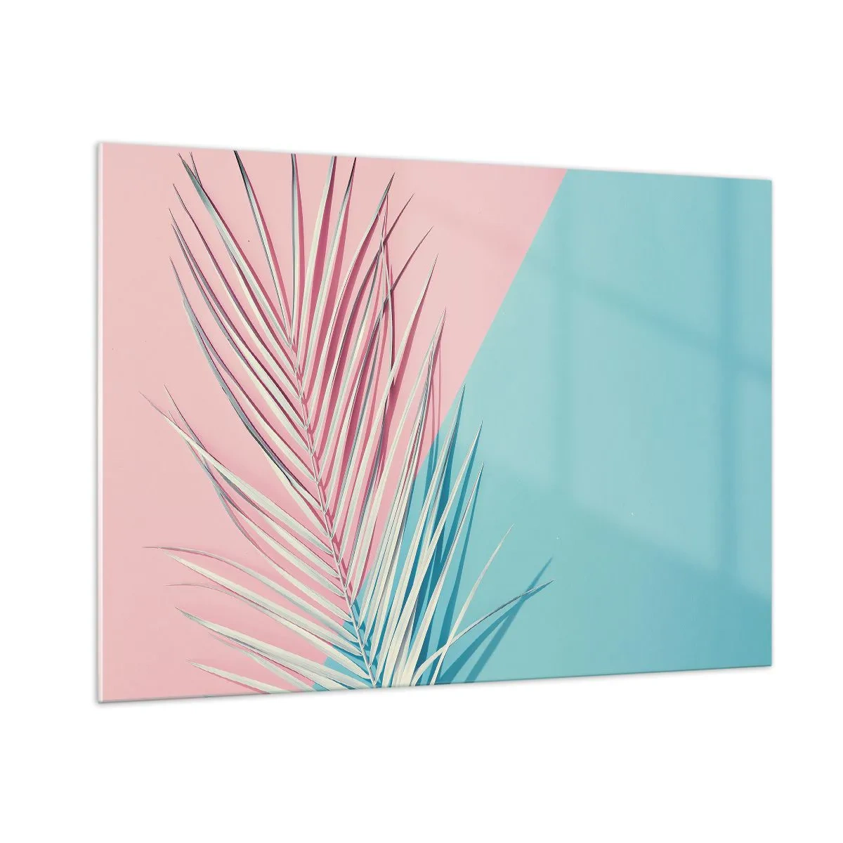 Schilderen op glas - Tropische impressie - 100x70 cm