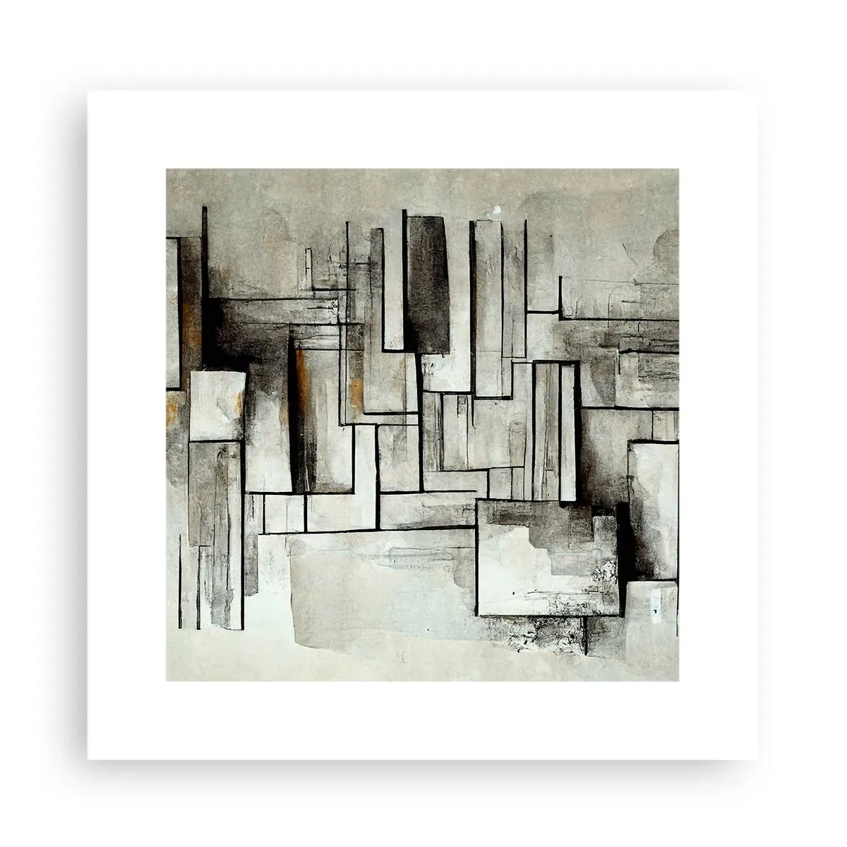 Poster - De kracht van eenvoud - 30x30 cm