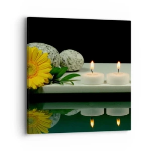 Schilderen op canvas - Zintuigen kalmeren - 40x40 cm