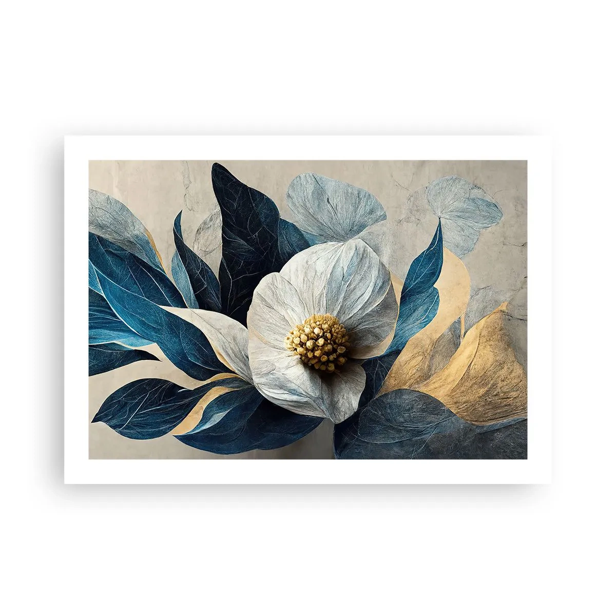 Poster - Hij heeft een hart van goud - 70x50 cm