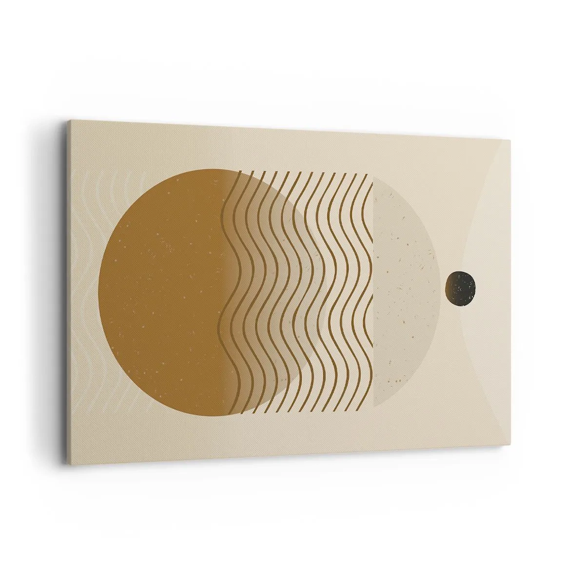 Schilderen op canvas - Over de oorsprong van geometrische figuren - 120x80 cm