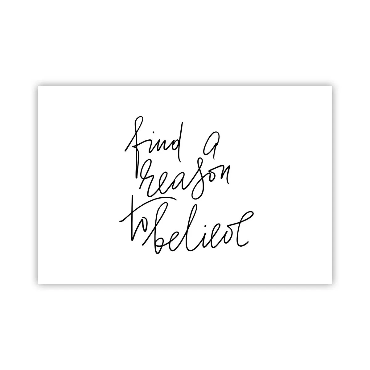Poster - Het is mogelijk - 91x61 cm