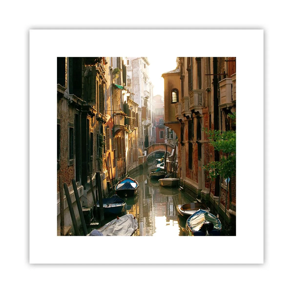 Poster - In een Venetiaans steegje - 30x30 cm