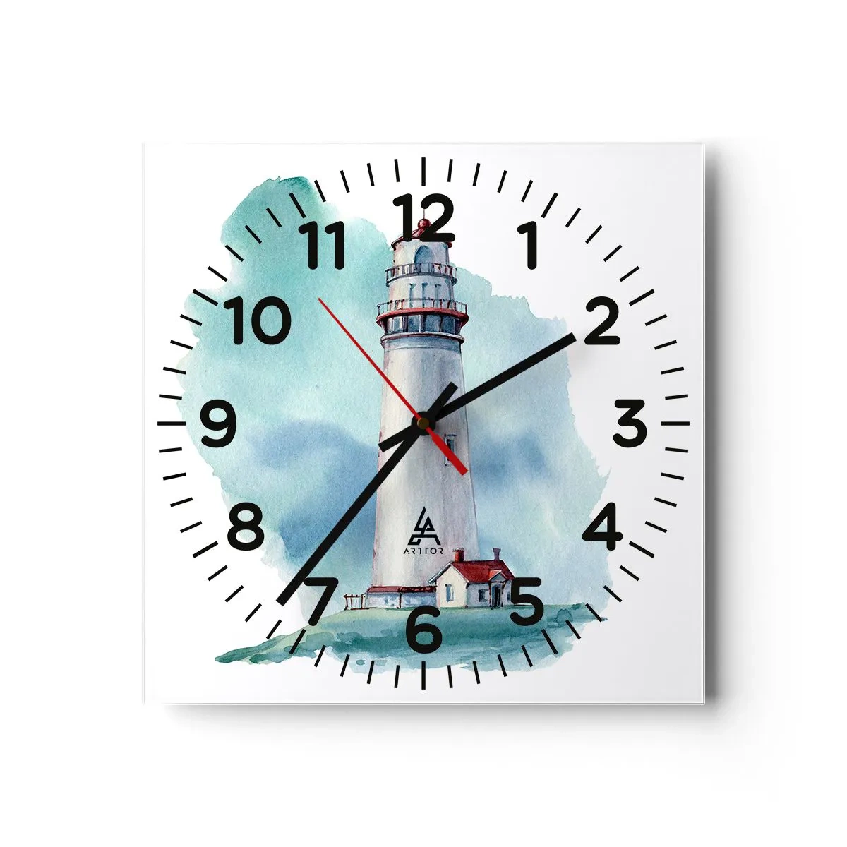 Wandklok - Klok - Blue's zachtaardige zus - 30x30 cm