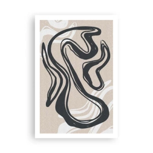 Poster - Expressie vermenigvuldigd - 61x91 cm