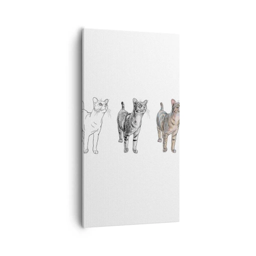 Schilderen op canvas - Les tekenen - 55x100 cm