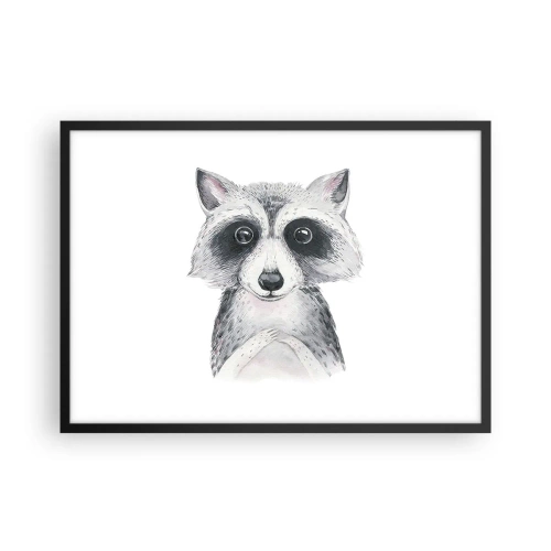 Poster in een zwarte lijst - Een moment om te verhuizen - 70x50 cm