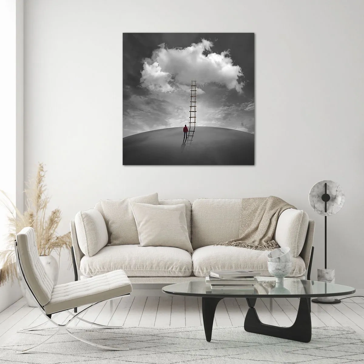 Schilderen op glas - Alles is mogelijk - 70x70 cm