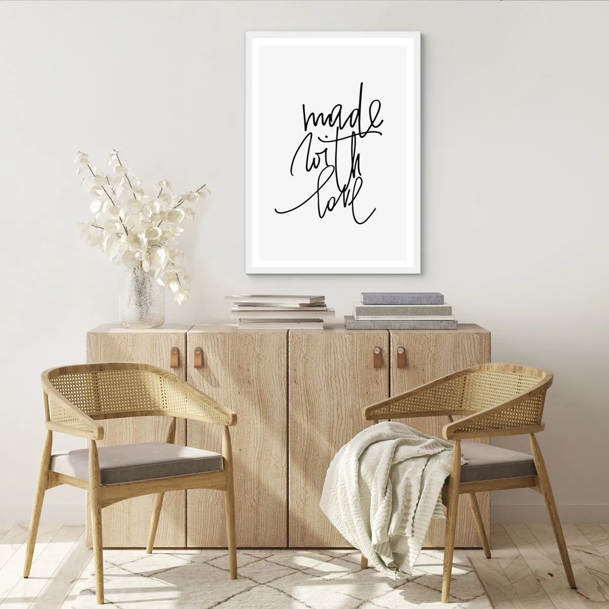 Poster in een witte lijst - Het beste merk - 30x40 cm