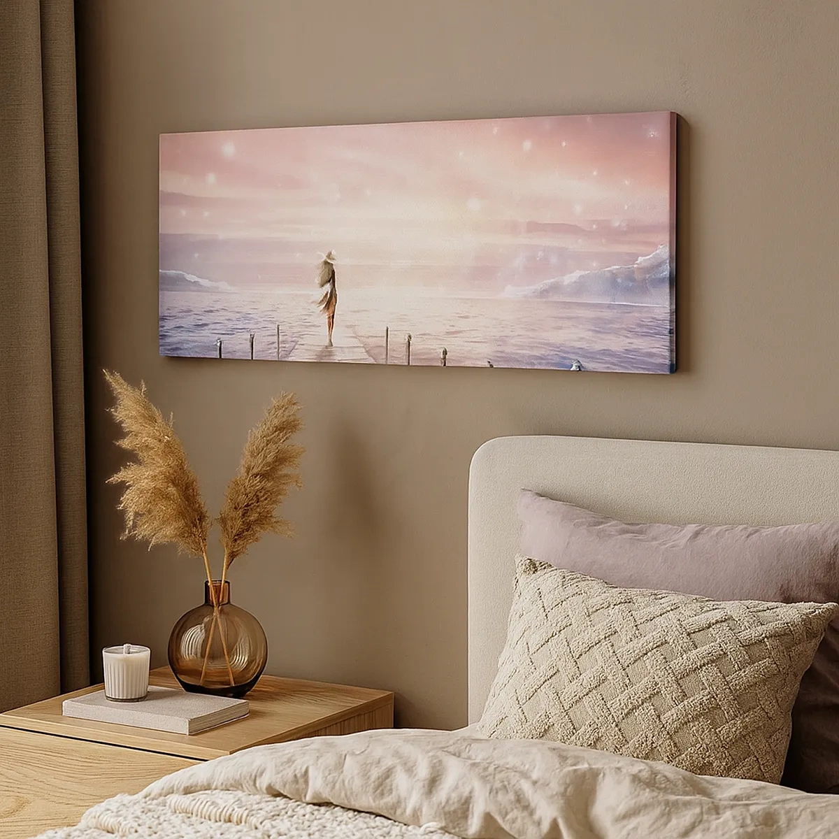 Schilderen op canvas - In het licht van een droom - 30x30 cm