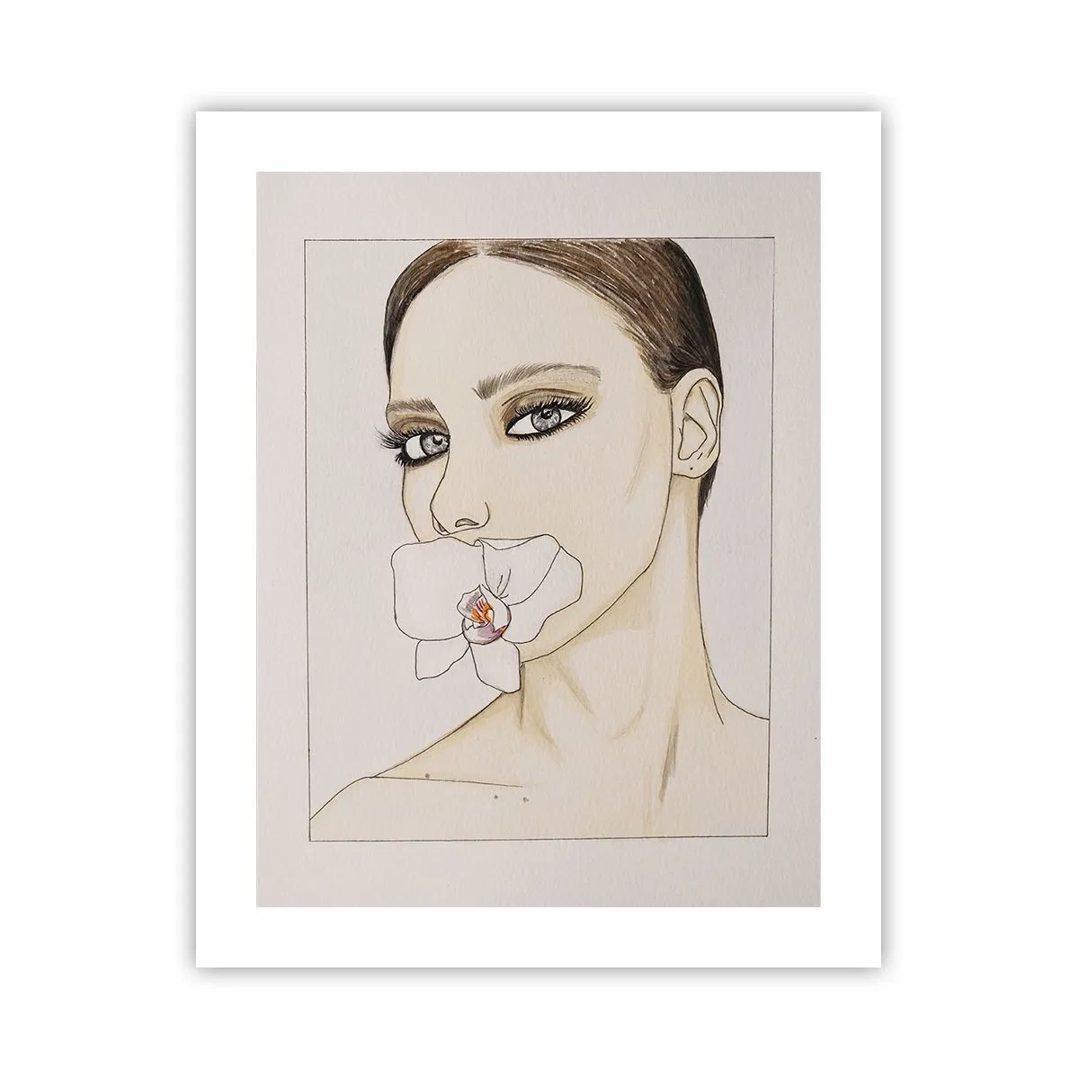 Poster - Een symbool van elegantie en schoonheid - 40x50 cm