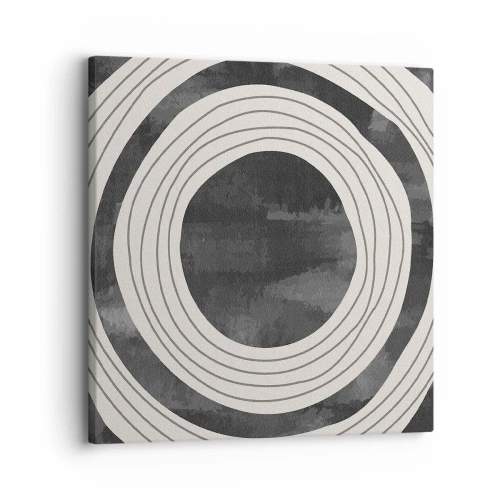 Schilderen op canvas - Precies op het punt - 30x30 cm