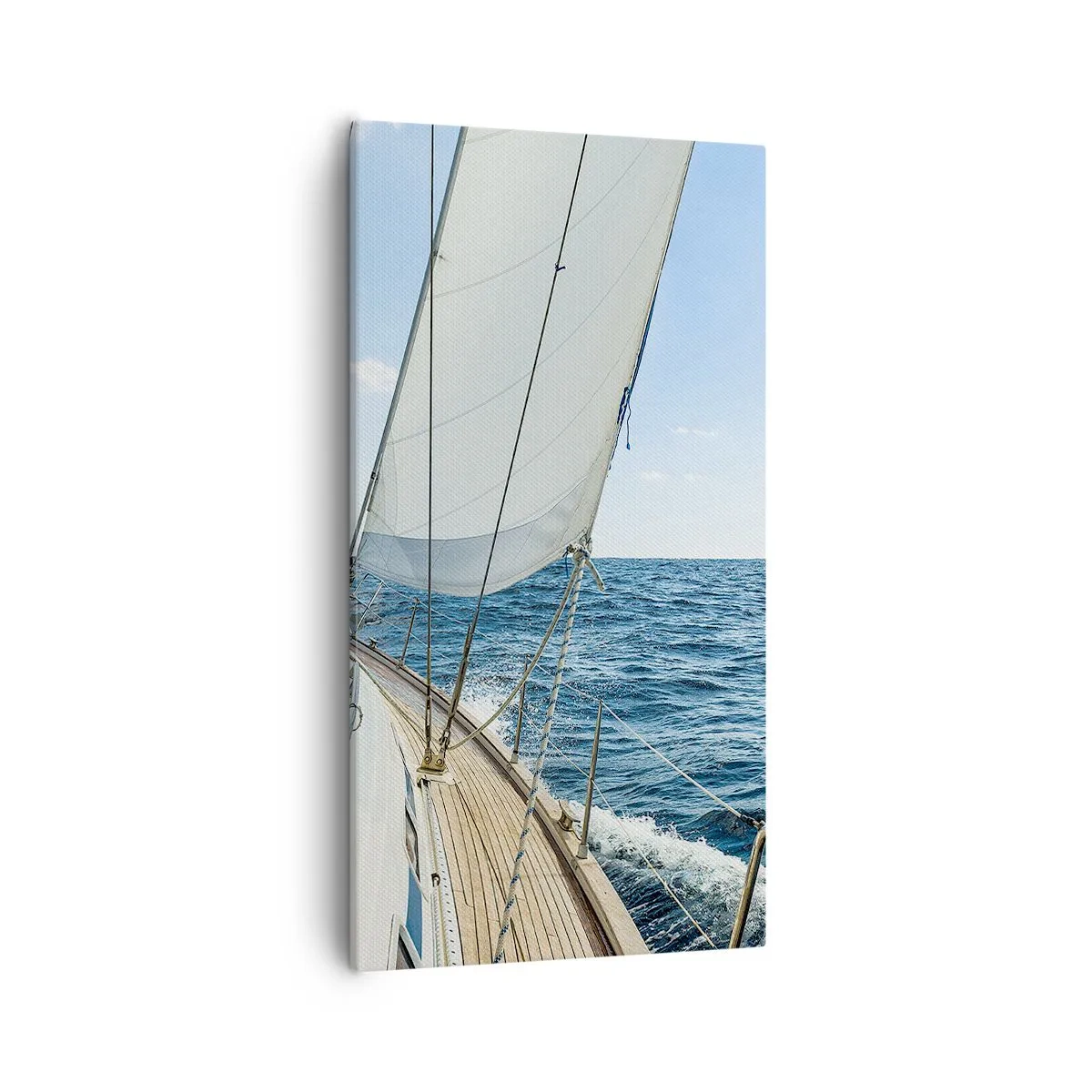 Schilderen op canvas - Ahoi, avontuur - 55x100 cm