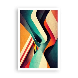 Poster - Intensieve compositie - 61x91 cm