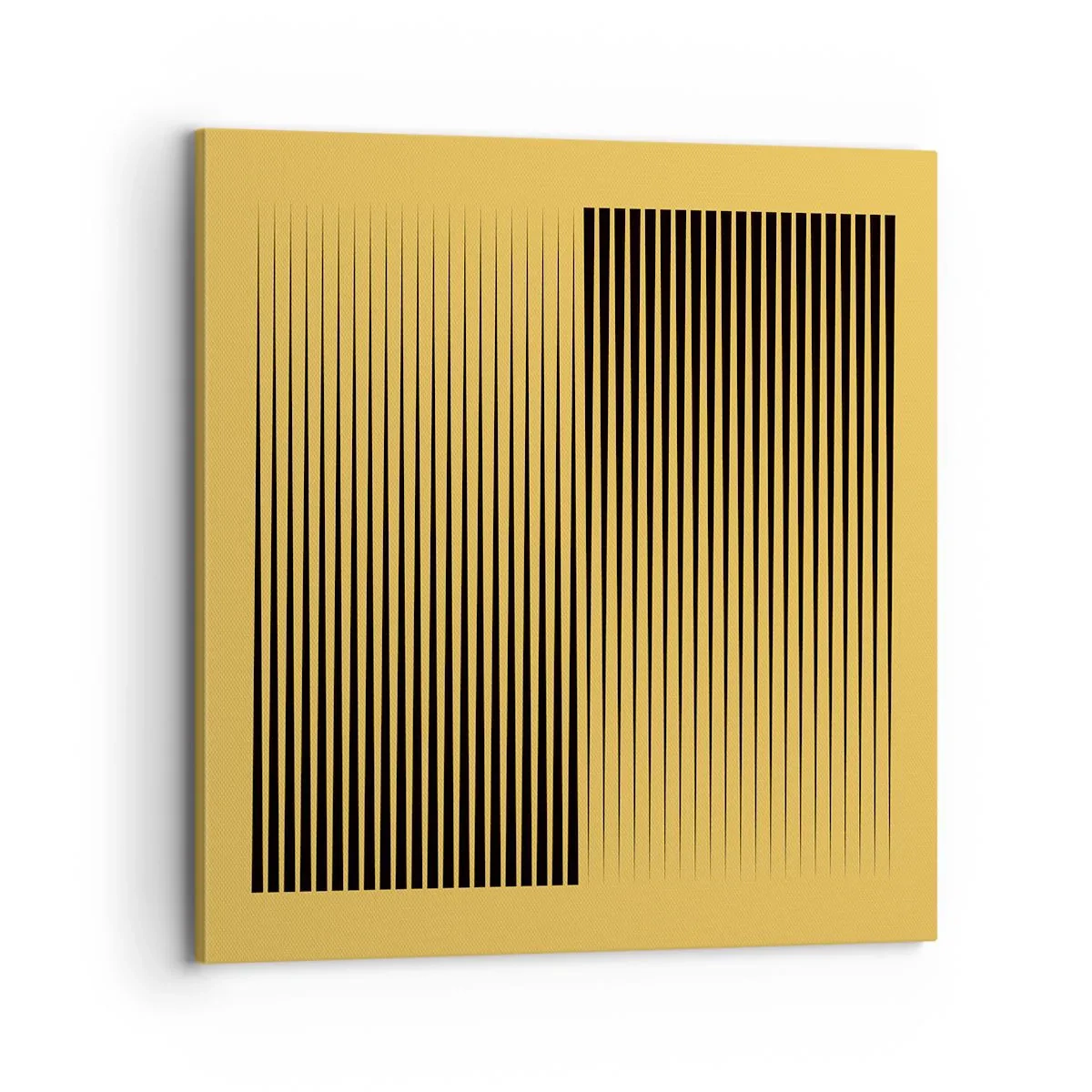 Schilderen op canvas - Vierkant van tegenpolen - 70x70 cm