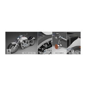 Fotobehang Monster Premium Canvas - Je wilt bijna knielen - Automobiel, Motor, Reizen - 100x30 cm