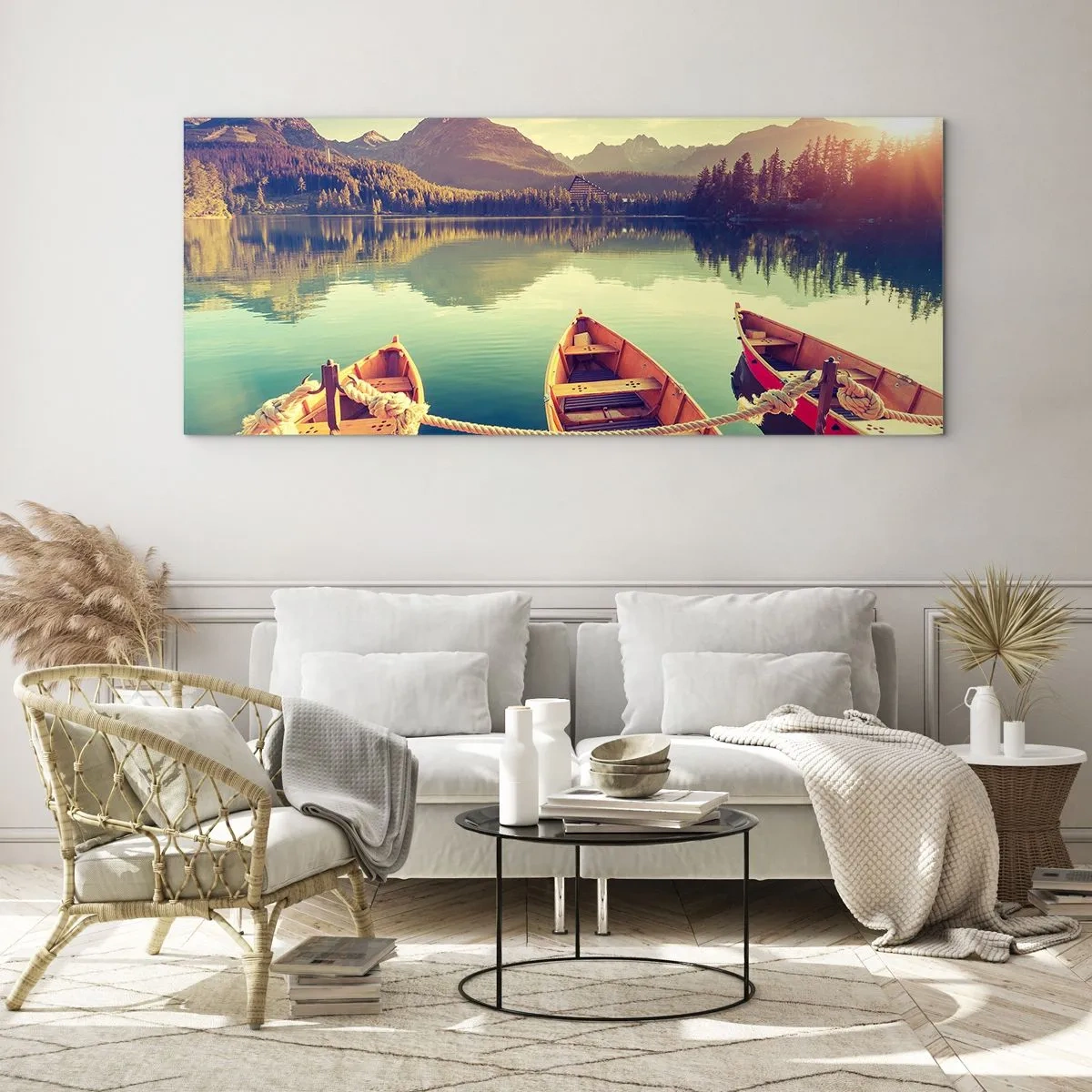 Schilderen op glas - Leef volgens haar wetten - 140x50 cm