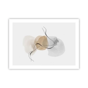 Poster - Lucht kralen - 70x50 cm