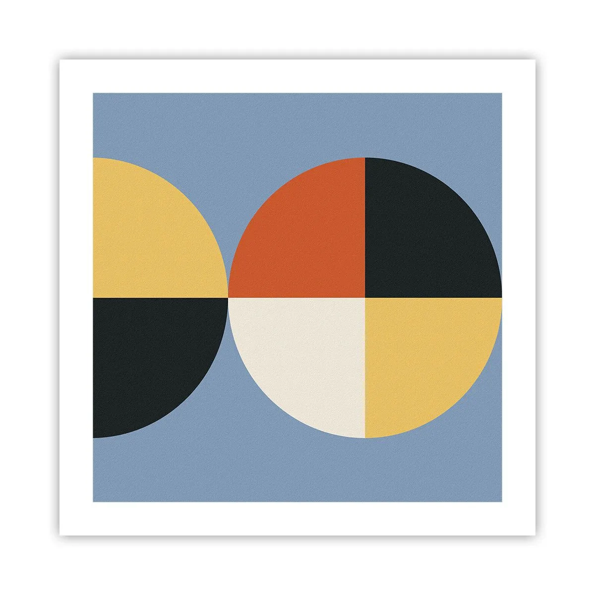 Poster - Kijk en tel - 50x50 cm