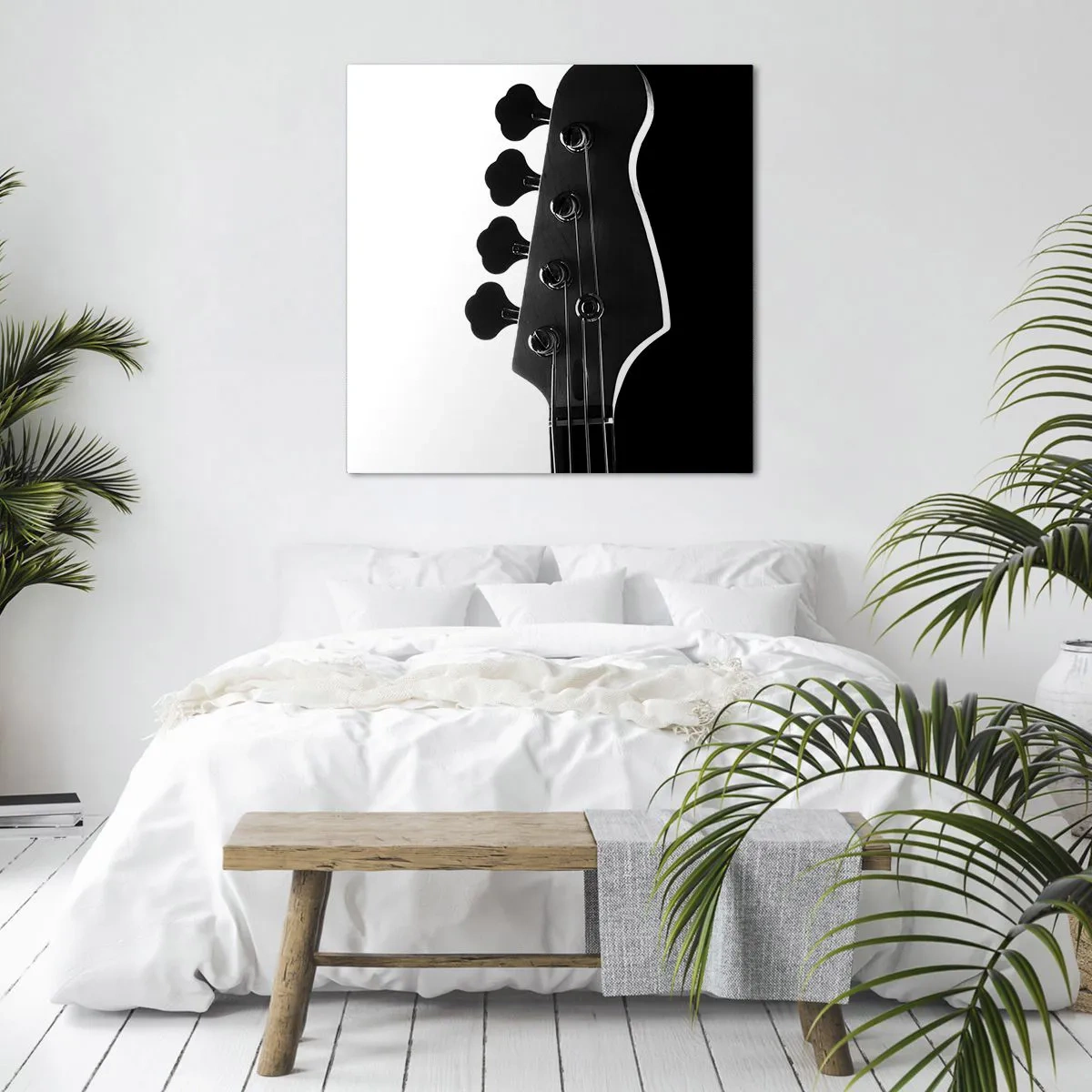 Schilderen op canvas - Rock stilte - 50x50 cm