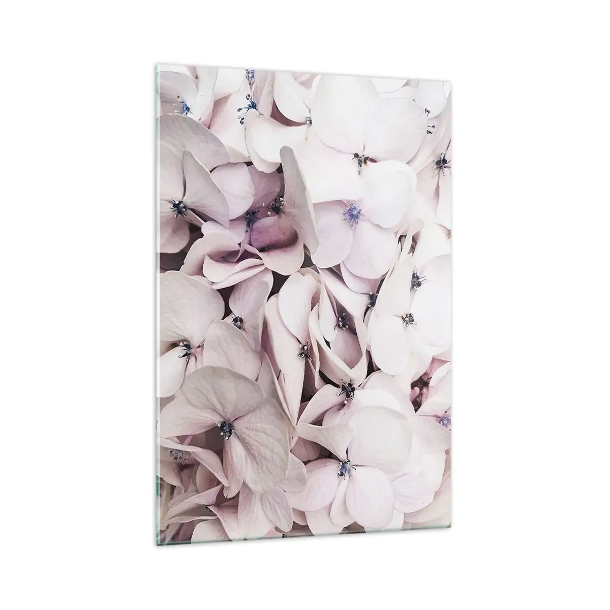 Schilderen op glas - In een vloed van bloemen - 70x100 cm