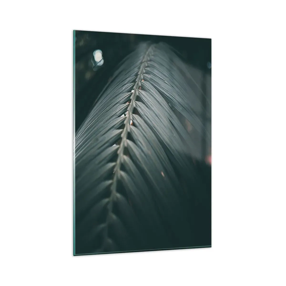 Schilderen op glas - De precisie van de natuur - 80x120 cm