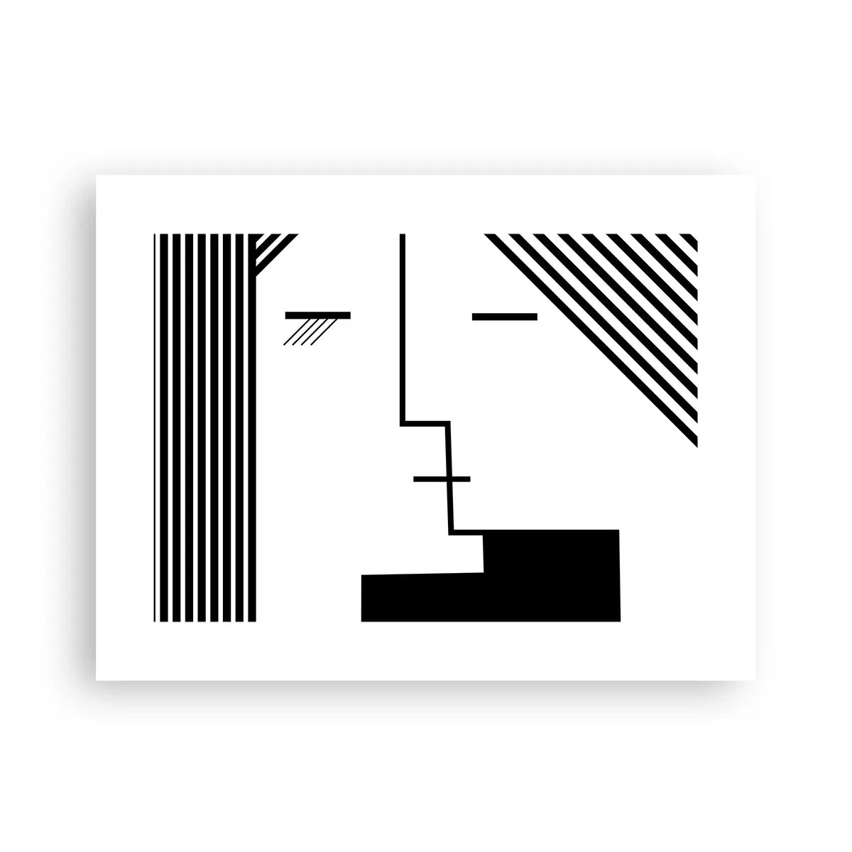 Poster - Alleen maar een kus - 40x30 cm