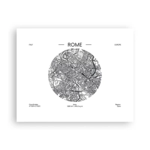 Poster - Anatomie van Rome - 50x40 cm