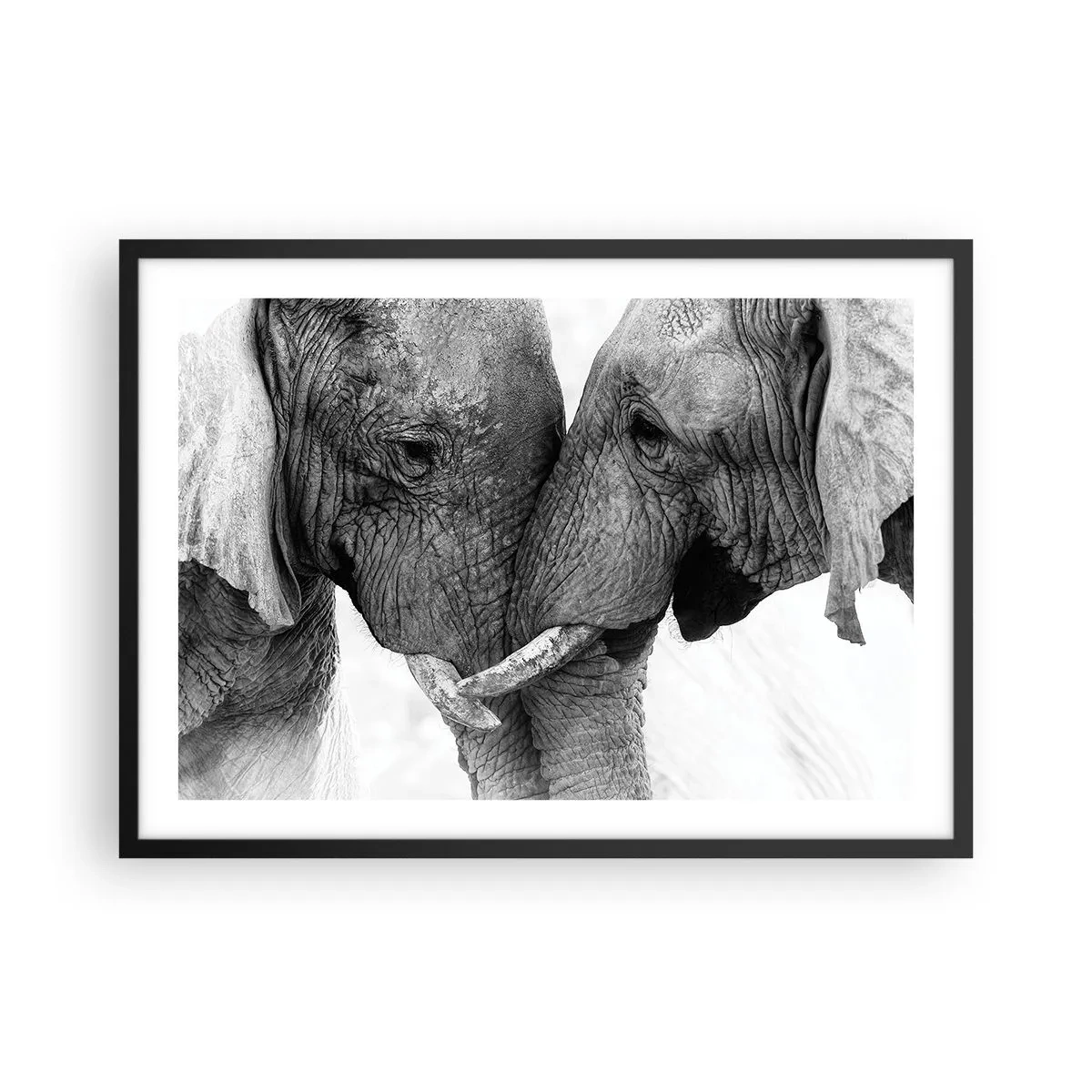 Poster in een zwarte lijst - Oprechte bekentenis - 70x50 cm