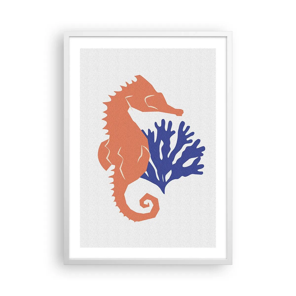 Poster in een witte lijst - In een onderwaterweide - 50x70 cm