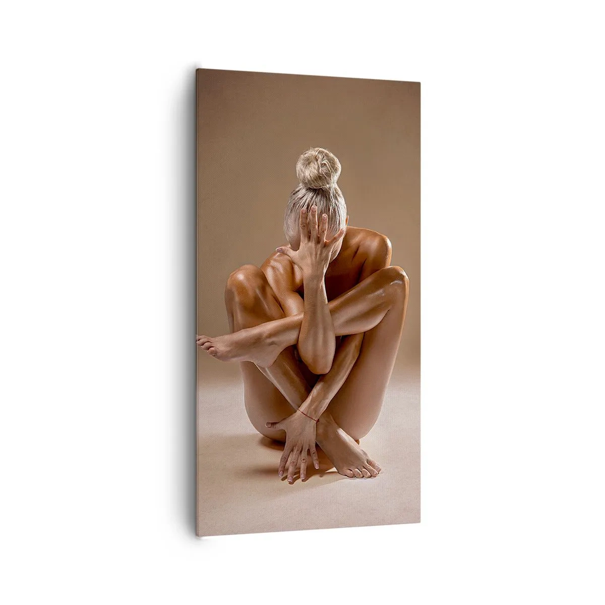 Schilderen op canvas - De eenheid van lichaam en geest - 65x120 cm