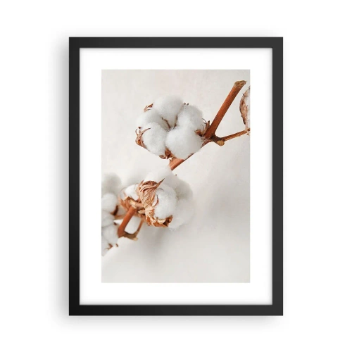 Poster in een zwarte lijst - Gewoon een knuffel - 30x40 cm