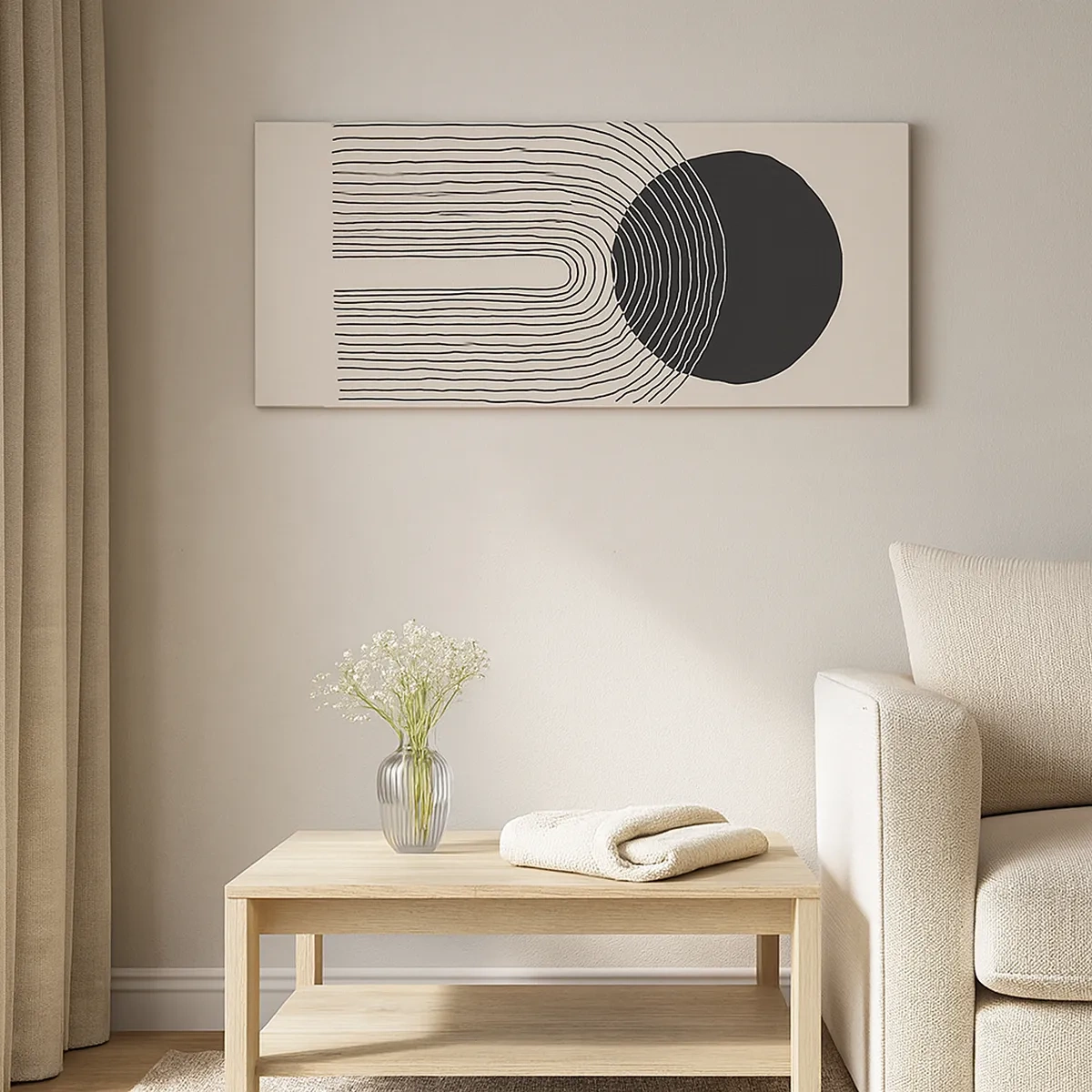 Schilderen op canvas - Bibberen en vertrouwen - 30x30 cm