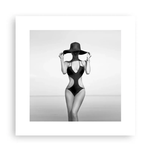 Poster - Mijn naam is: Elegantie - 30x30 cm