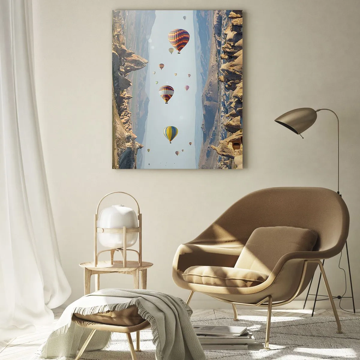 Schilderen op glas - Alles is hier mogelijk - 80x120 cm