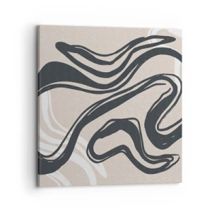 Schilderen op canvas - Expressie vermenigvuldigd - 70x70 cm