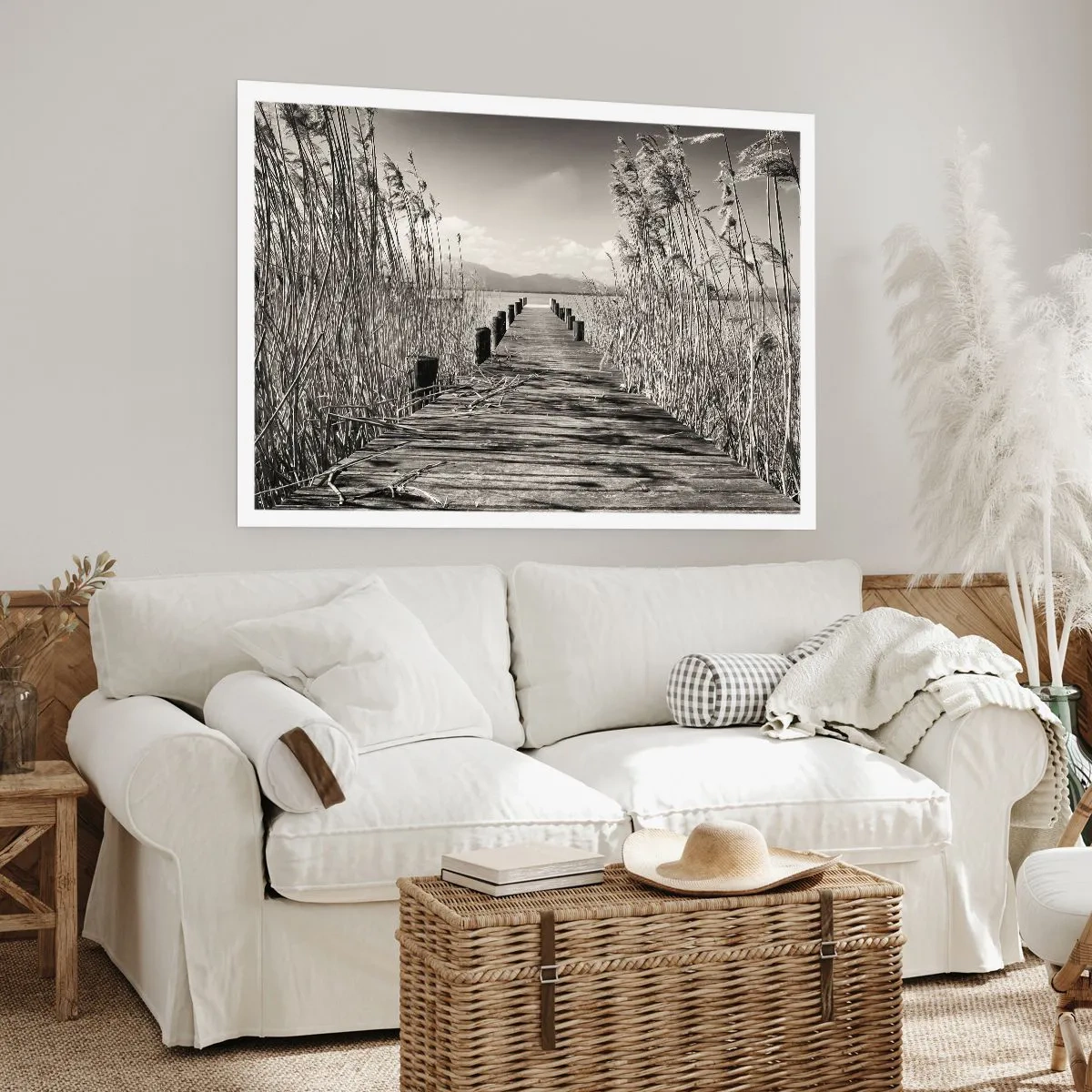 Poster - In de stilte van het gras - 40x30 cm