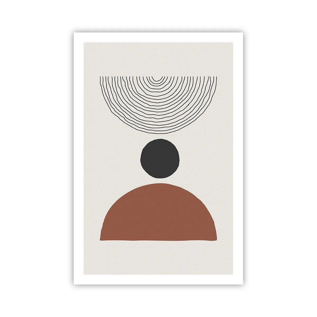 Poster - Het middelpunt van de aandacht - 61x91 cm