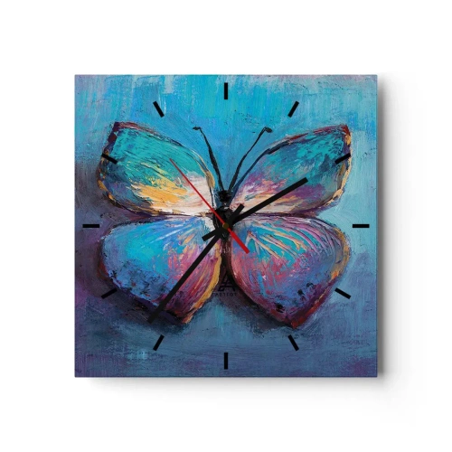 Wandklok - Klok - In al zijn glorie - 30x30 cm
