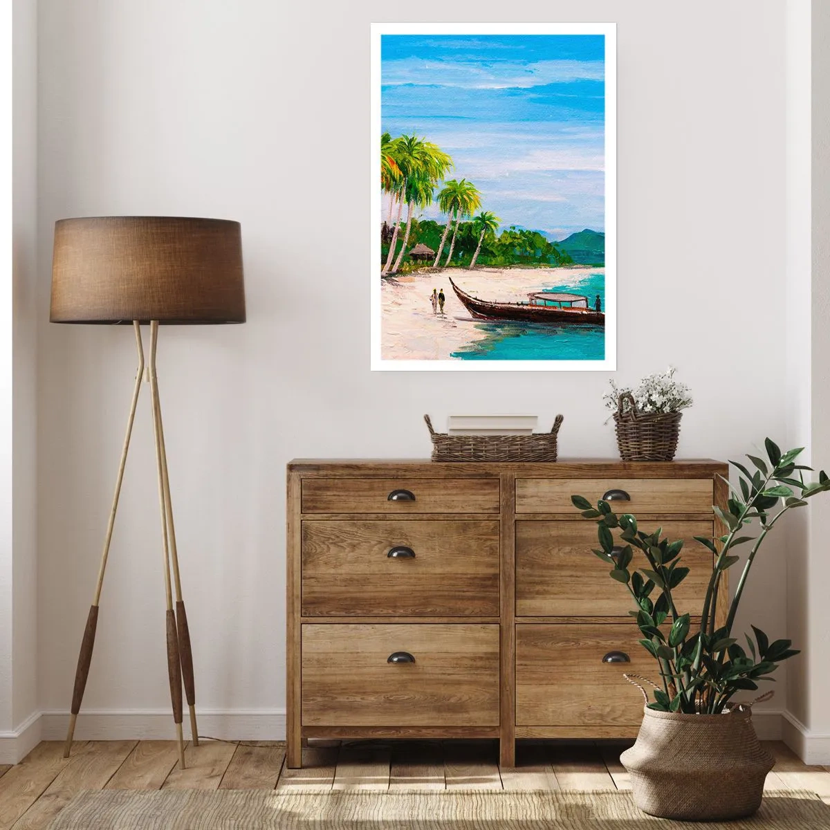 Poster - Een exotische droom - 50x70 cm