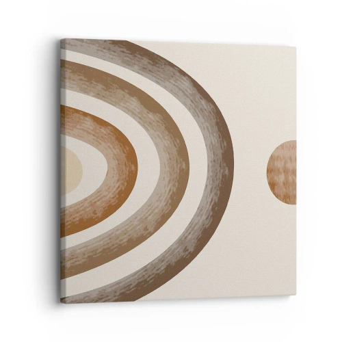 Schilderen op canvas - In een sterrenstelsel ver, ver weg - 30x30 cm